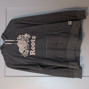 Roots Charcoal Hoodie for Men